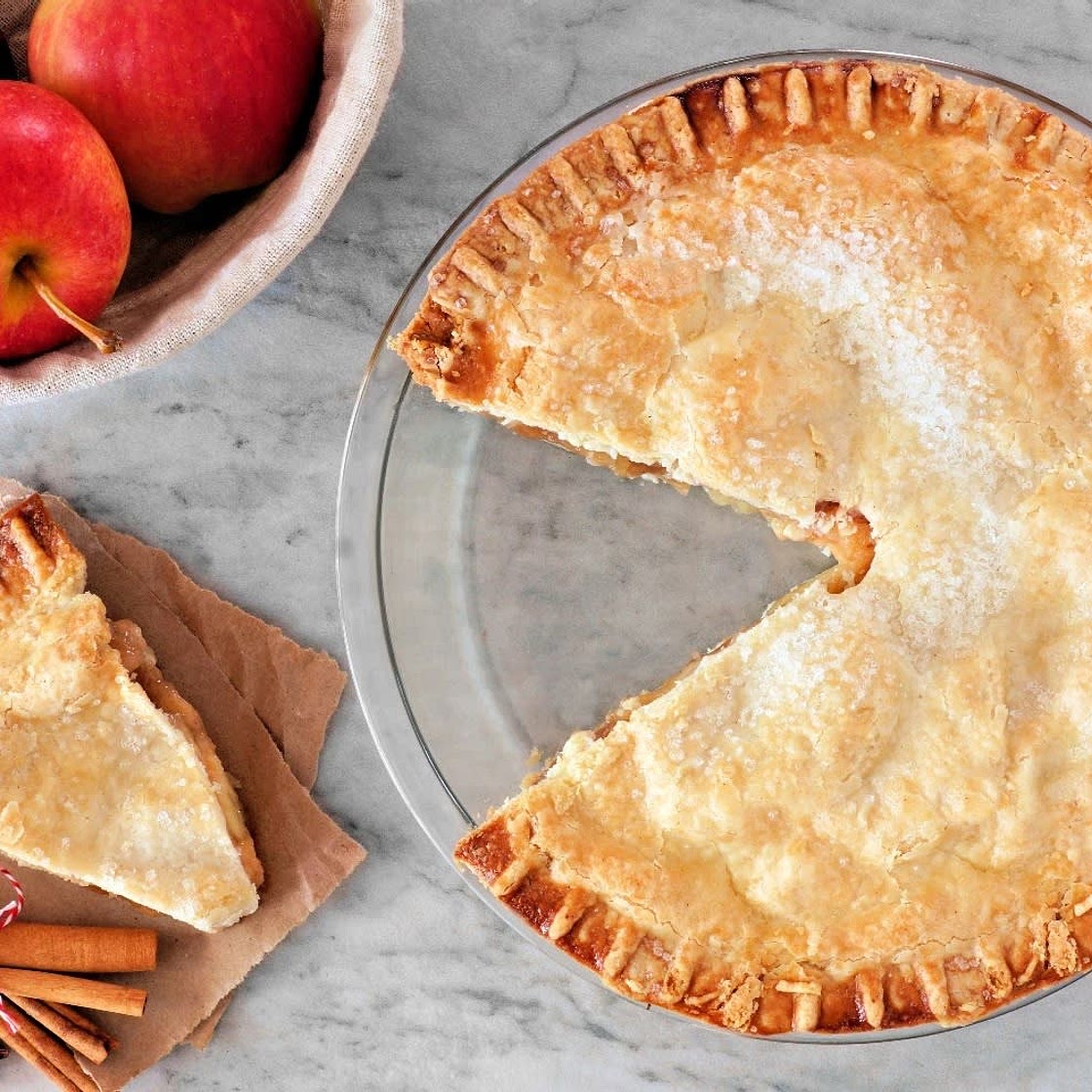 Apple & Mixed Berry Pie (with a Sour Cream Pastry)