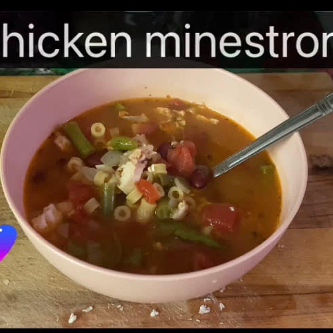 Chicken minestrone 