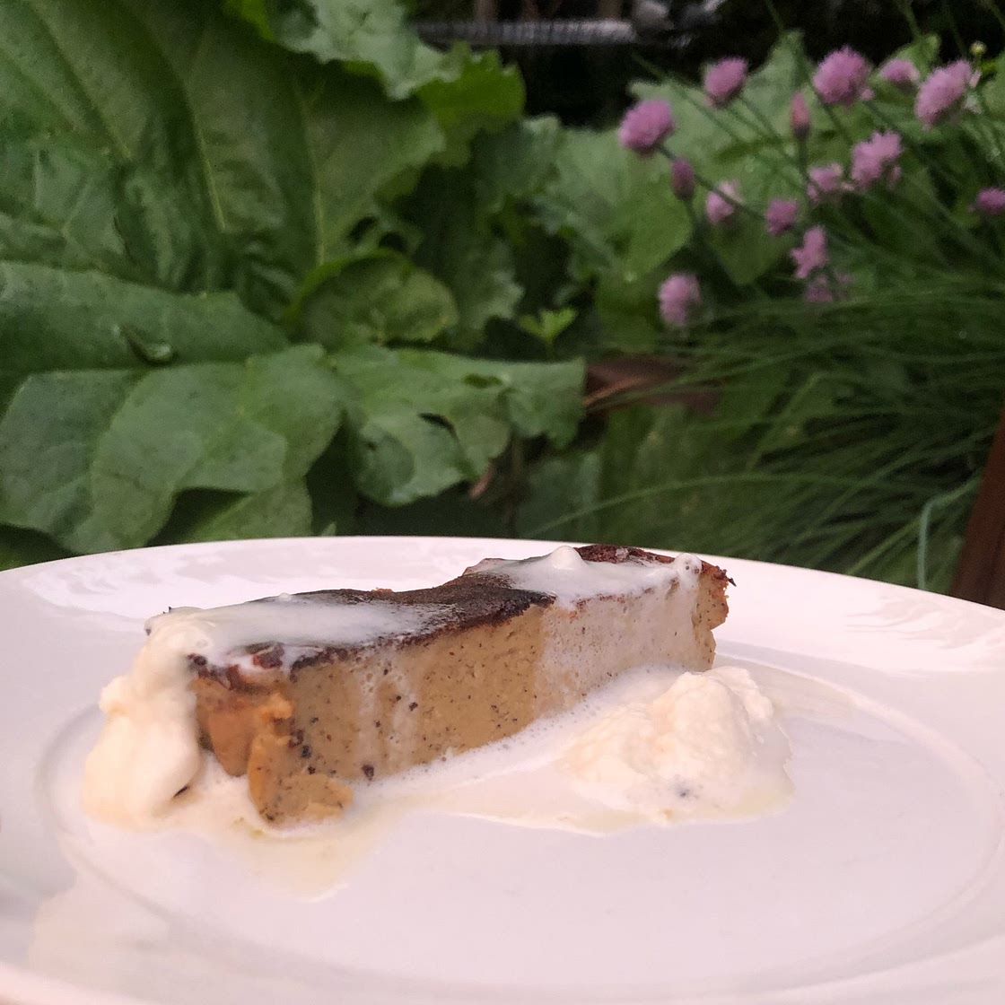 Lavender Earl Grey Cheesecake
