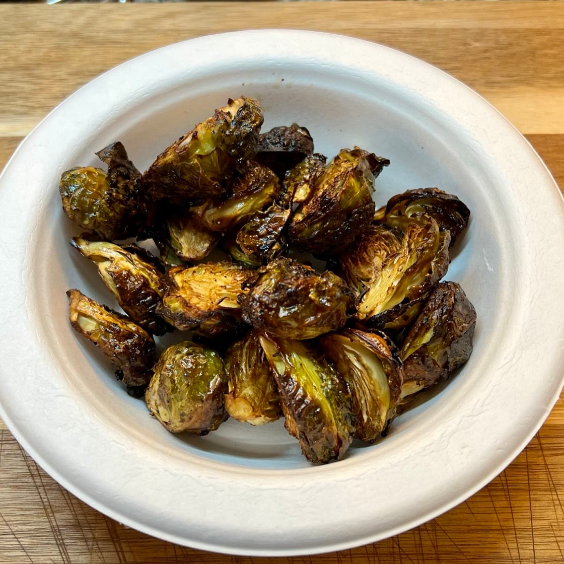 Brussels Sprouts in Breville Smart Oven Air