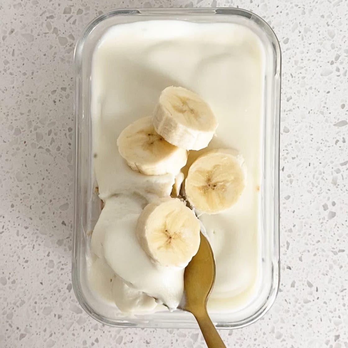 Banana Cream Pie Overnight Oats