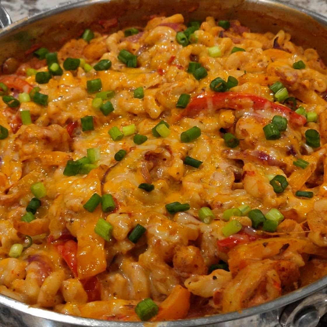 Chicken Fajita Pasta Recipe