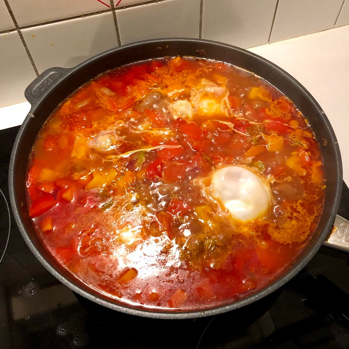 Chakchouka aux merguez