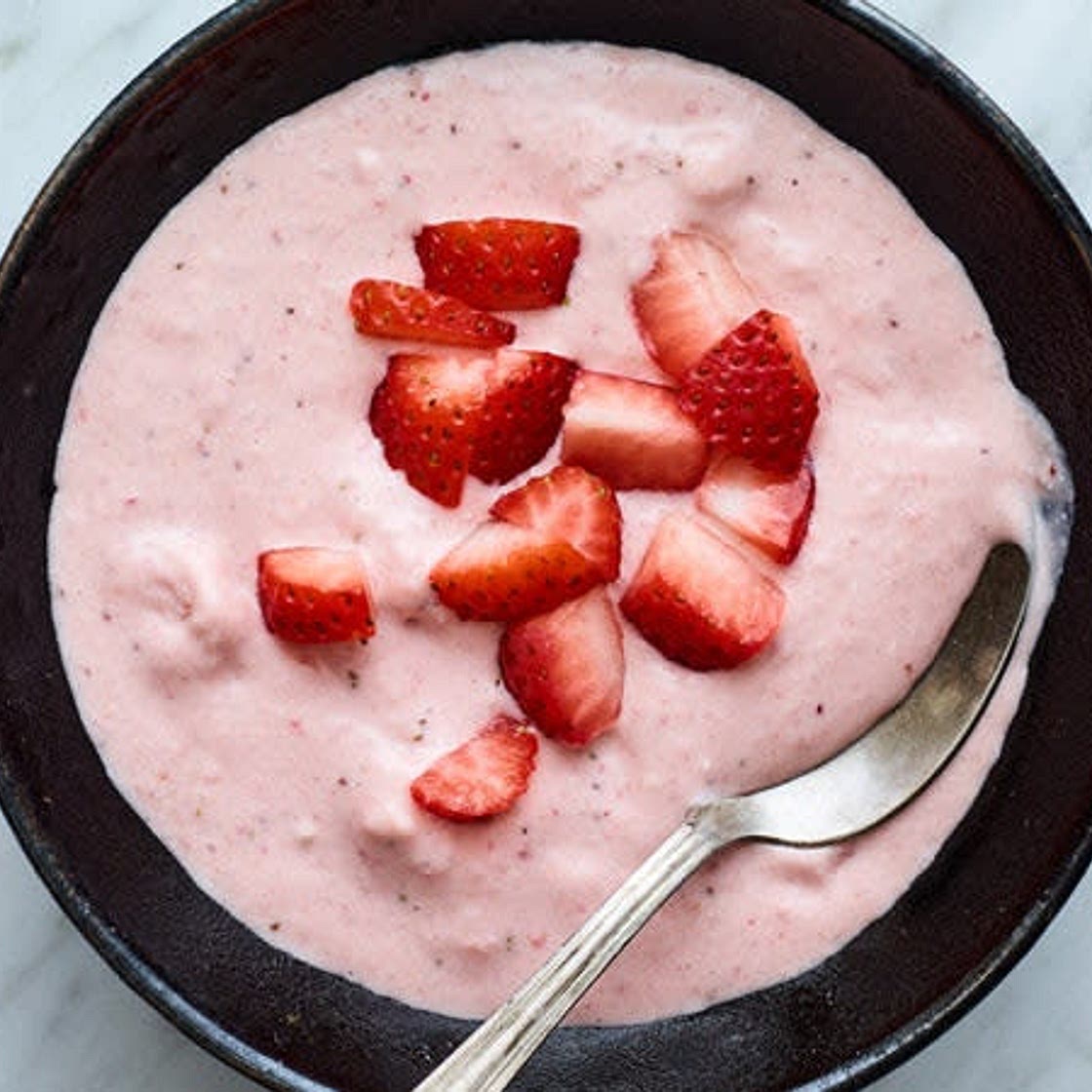 Strawberry Cheesecake Protein Pudding