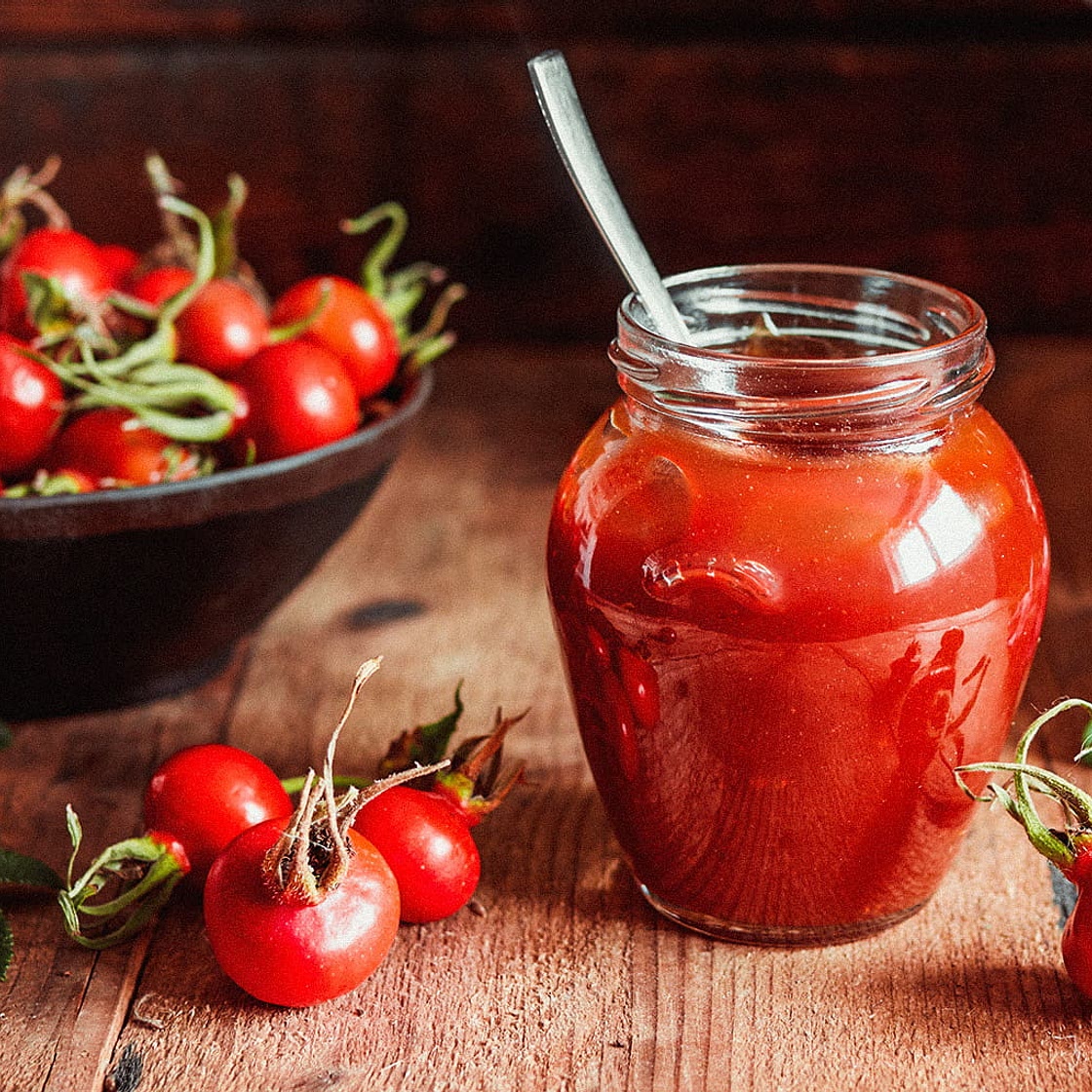 Hagebutten Marmelade