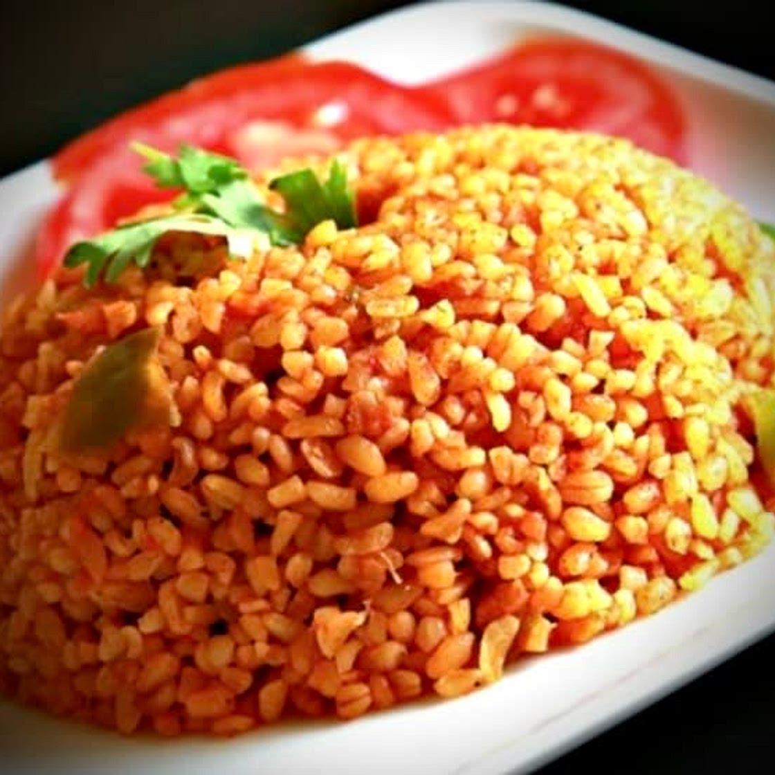 Freekeh With Tomato (فريكه عابندورة)