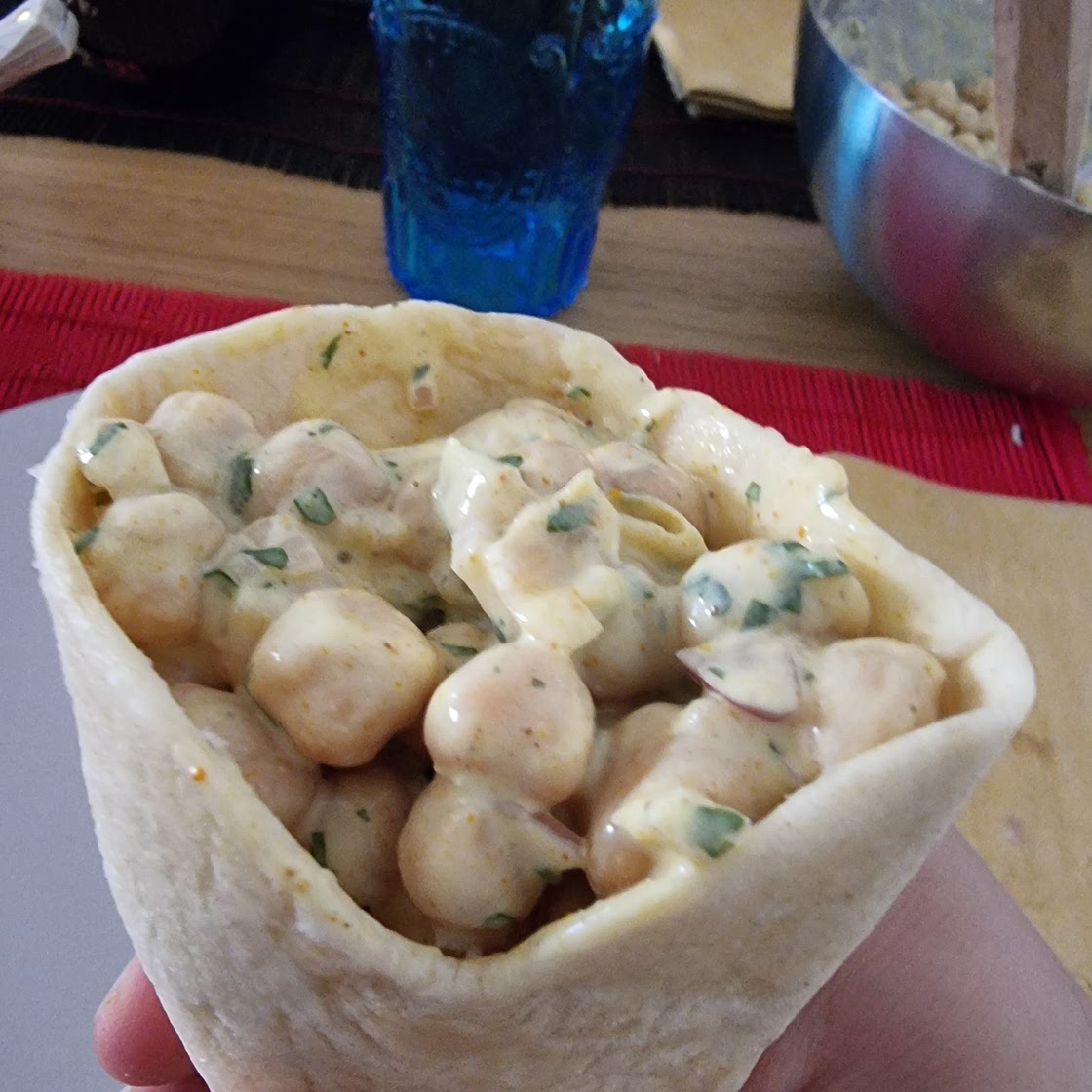 CHICKPEA CURRY SALAD