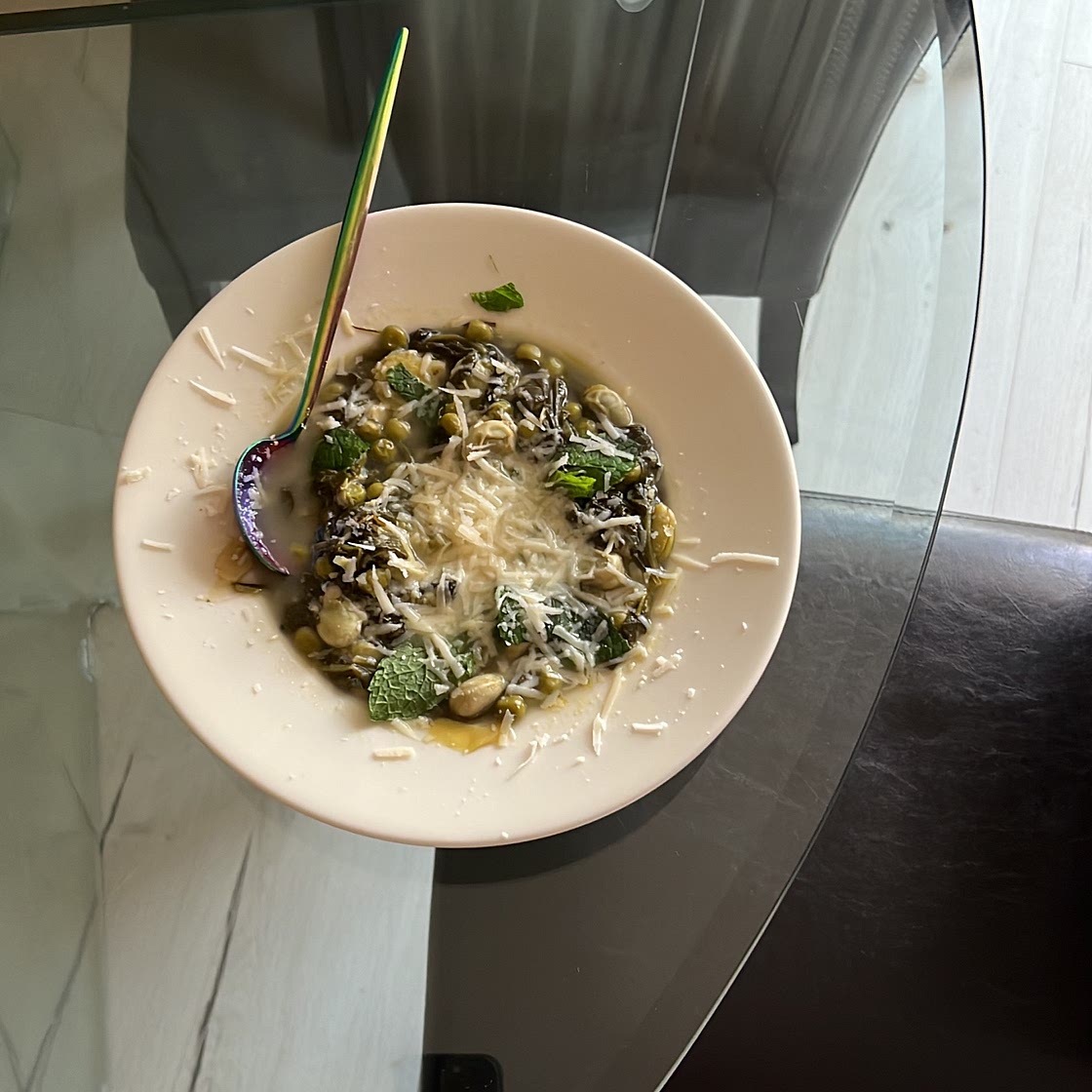 Sicílian spring vegetable stew 