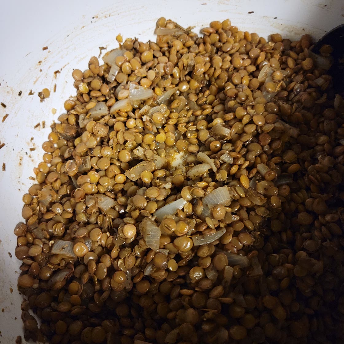 Sage & Rosemary Lentils