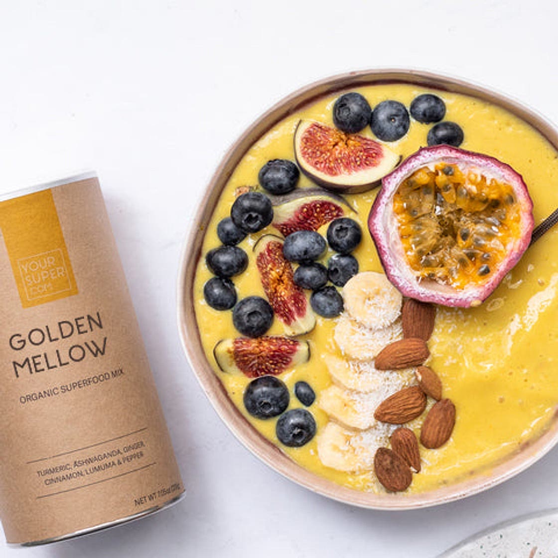 Tropical Turmeric Smoothie Bowl Recipe