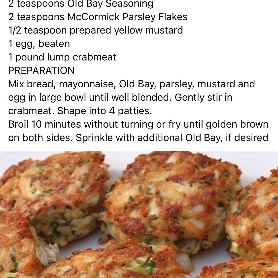 Old bay crab cakes
