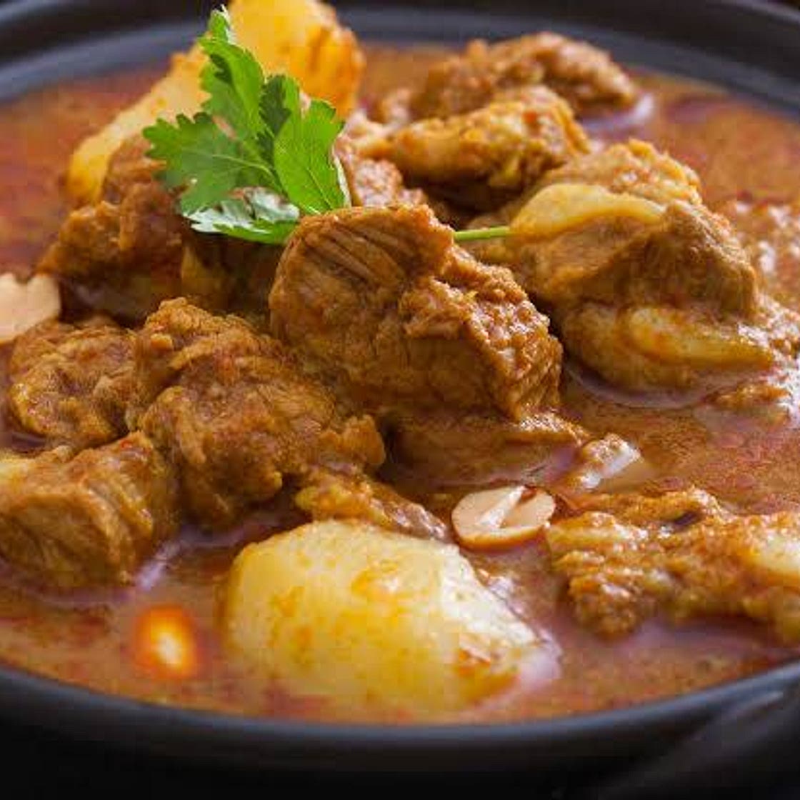 Massaman Curry with Roti