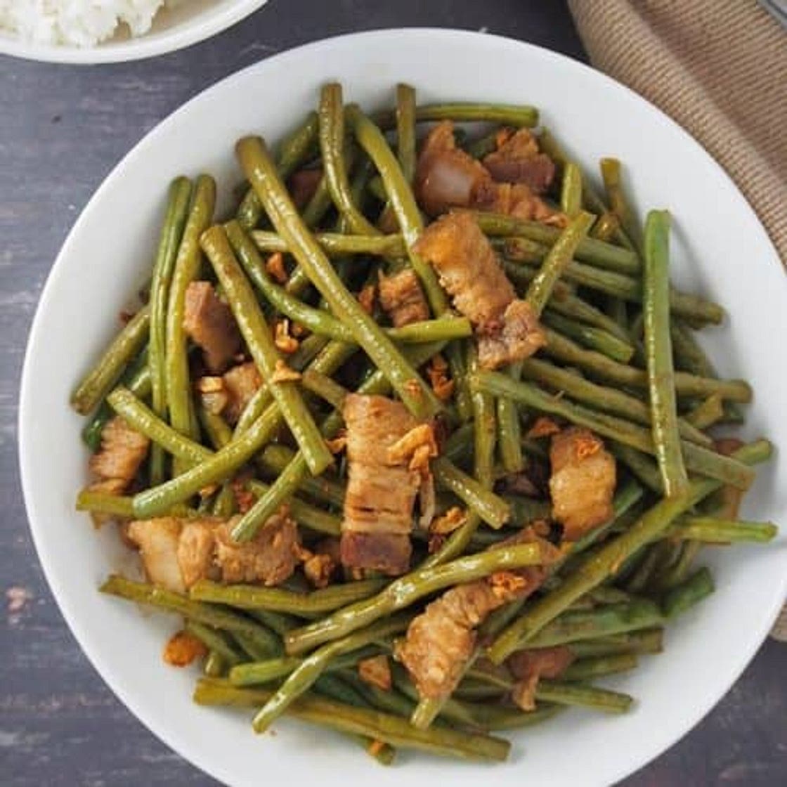 Sitaw with Pork/Giniling