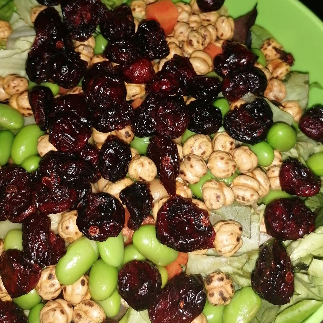 Thai Peanut Salad - High Carb Hannah