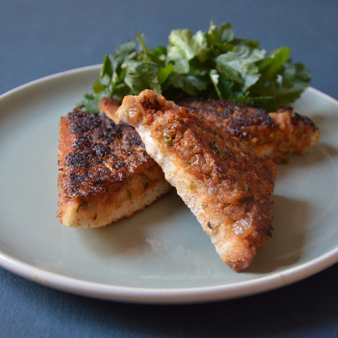 Prawn Toasts from Goa