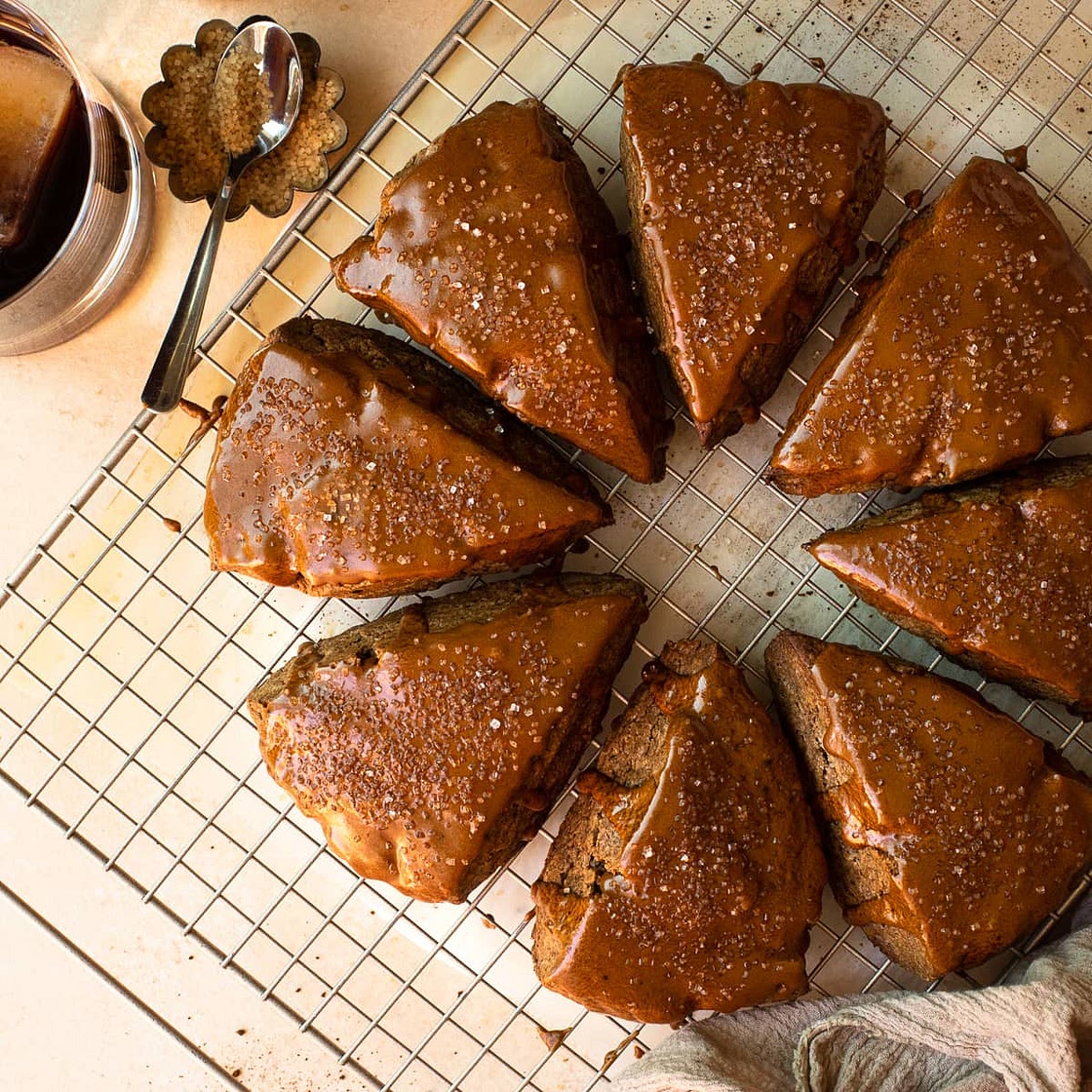 Coffee Scones (gluten-free option)