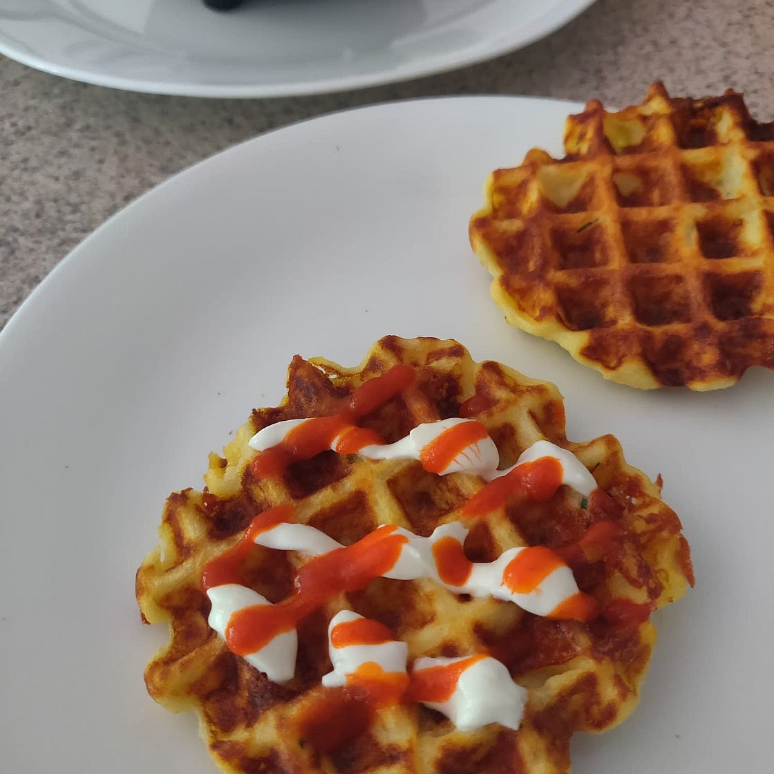 Mashed Potato Waffles