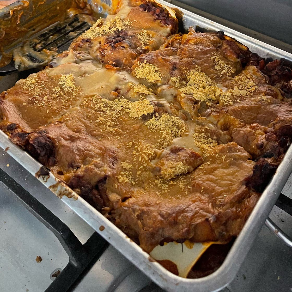 Vegan lasagne