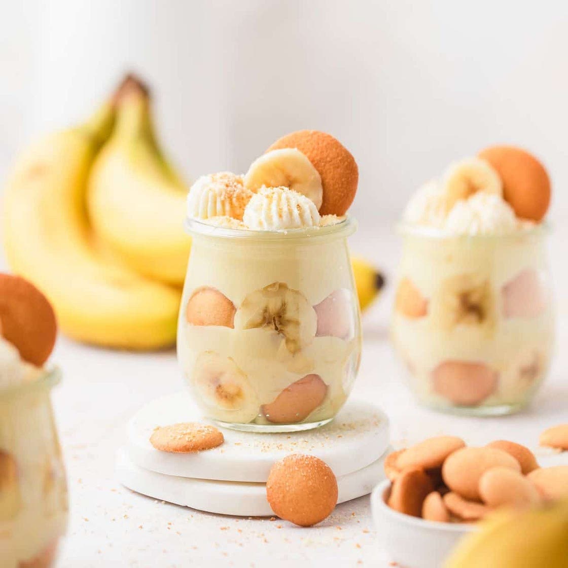 Homemade Banana Pudding Cups