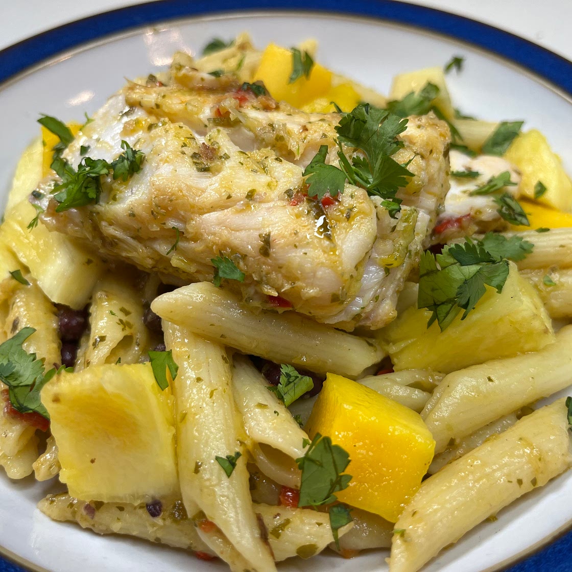 Bahama Penne & Seared Mahi-Mahi