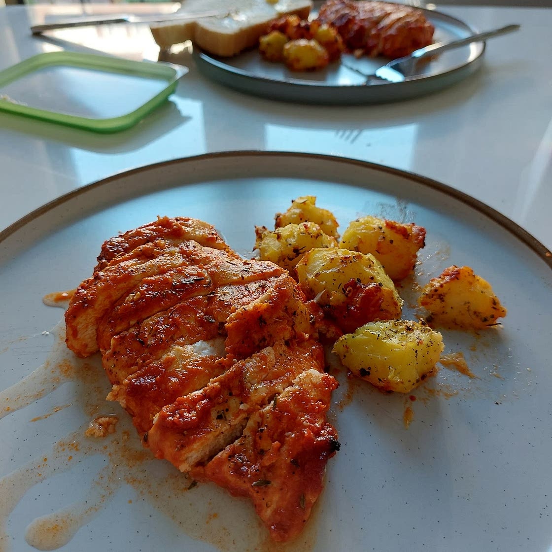 Amatriciana chicken traybake