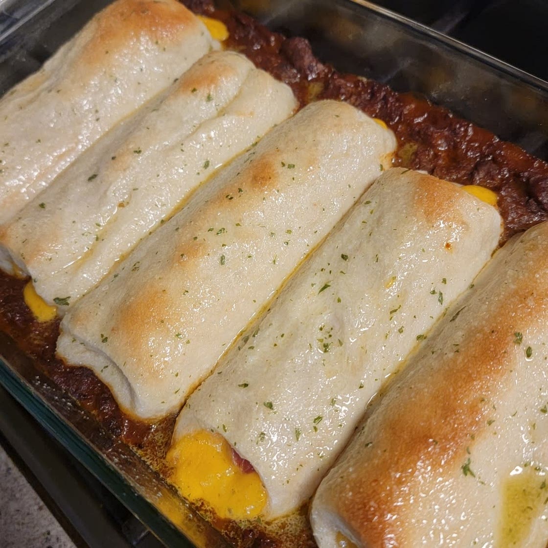 Chili Cheese Dog Bake