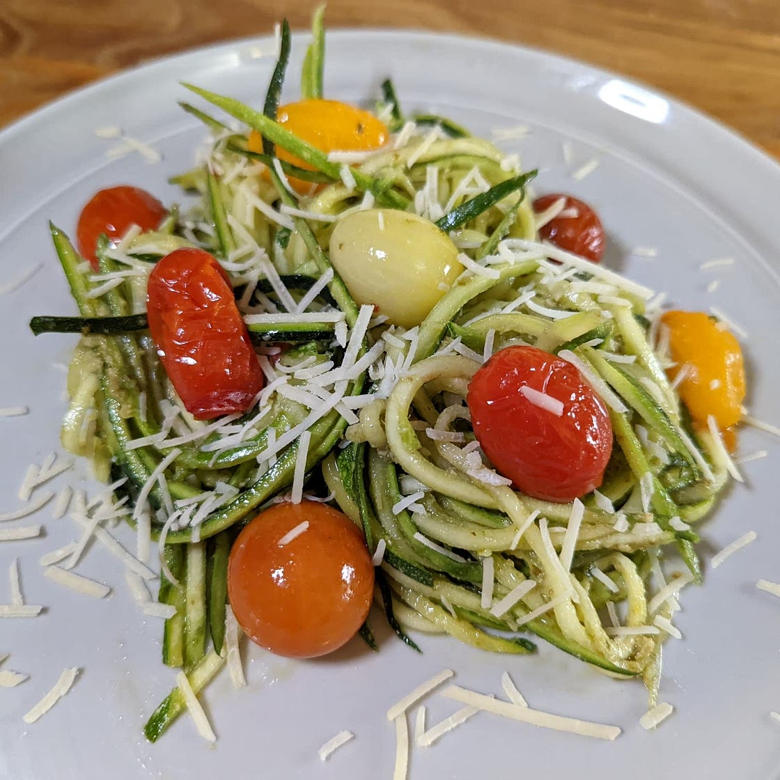 Zoodles with Pesto