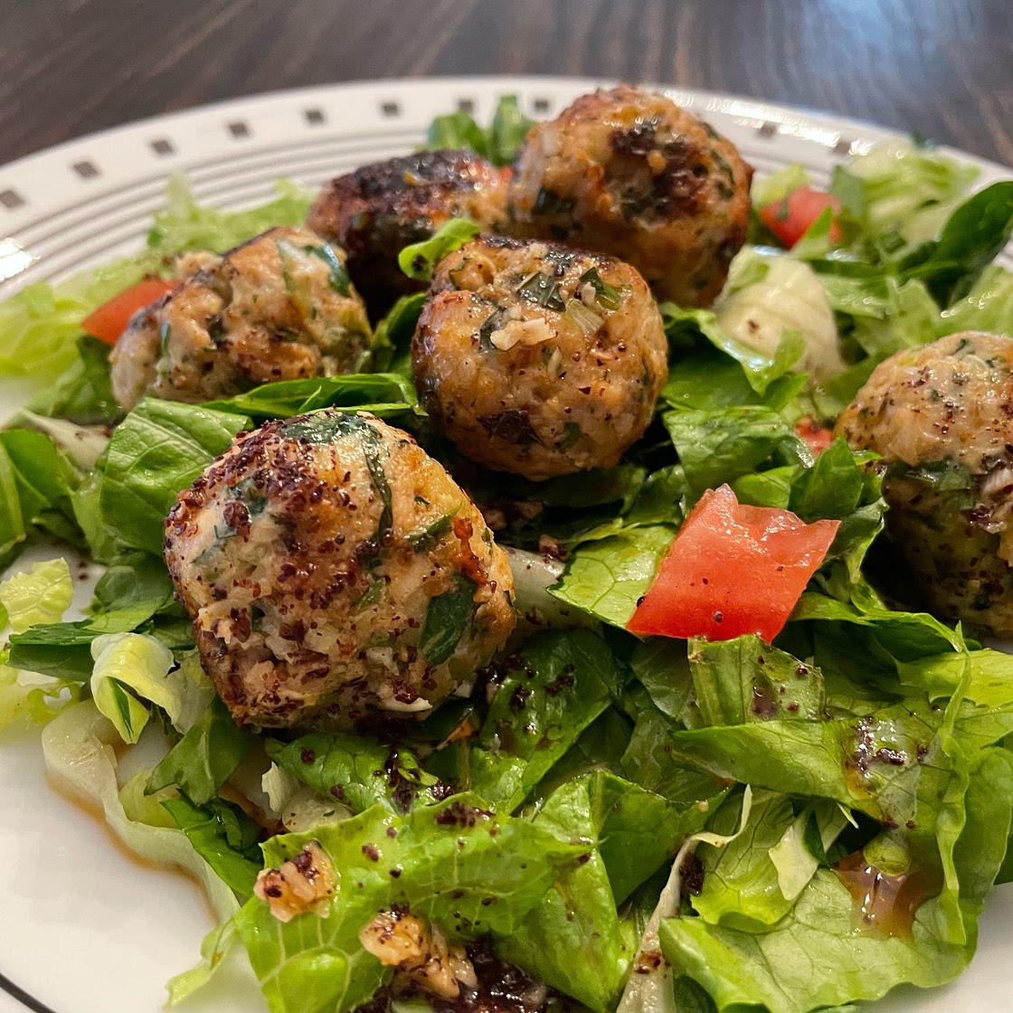 Lebanese Chicken Meatballs