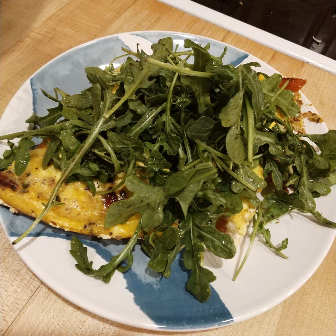 Sweet potato quiche