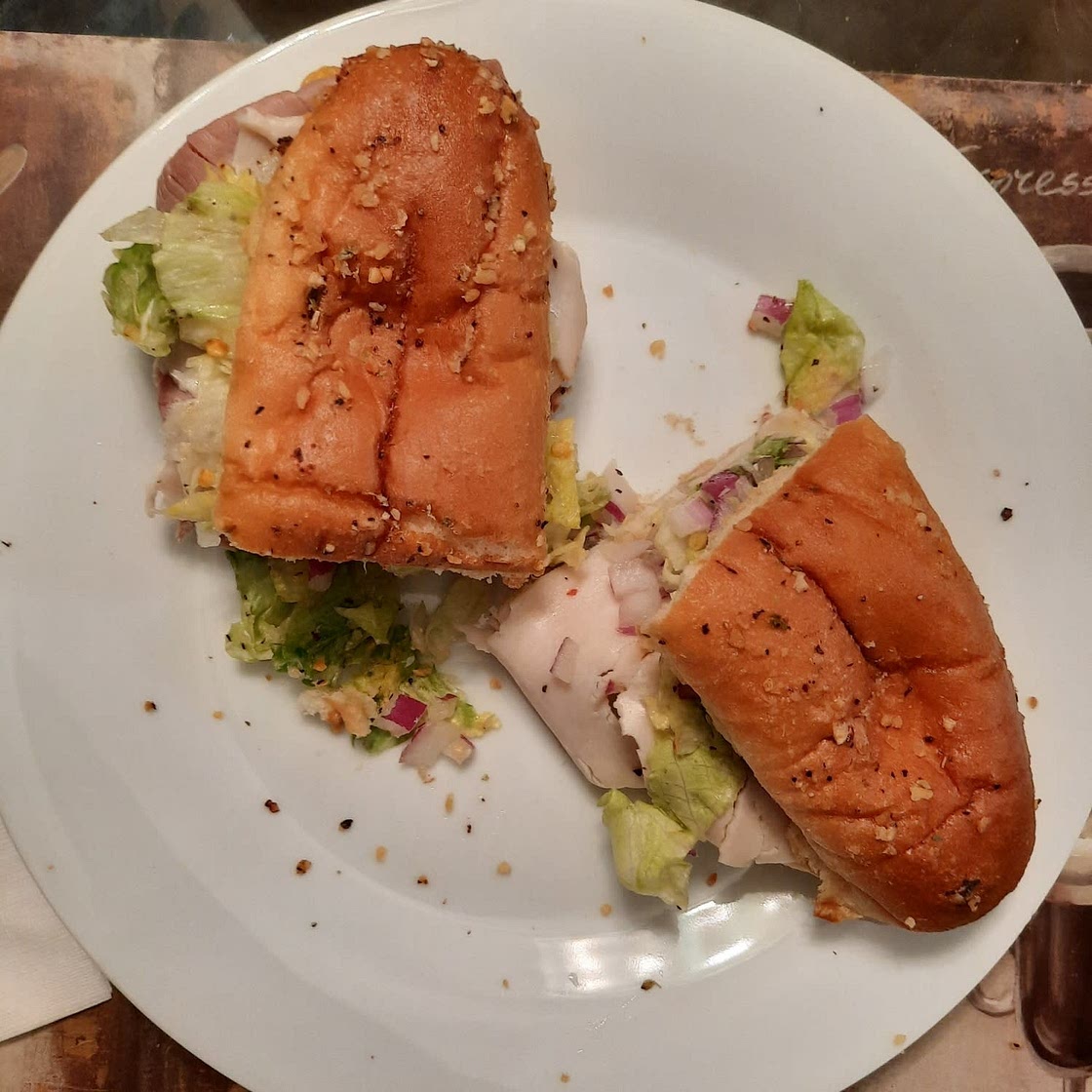 Grinder Salad Sandwich