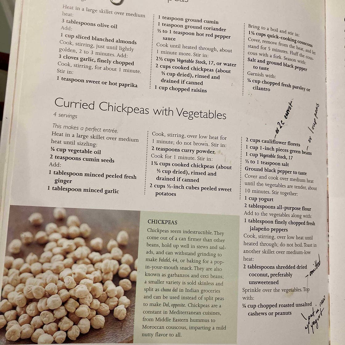 Chickpea Sweet Potato Curry