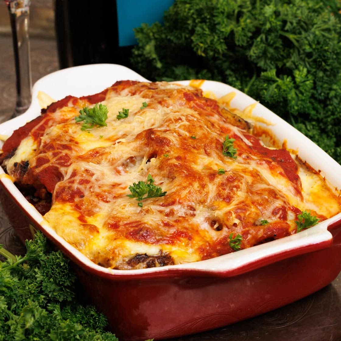 Mini Eggplant Parmesan