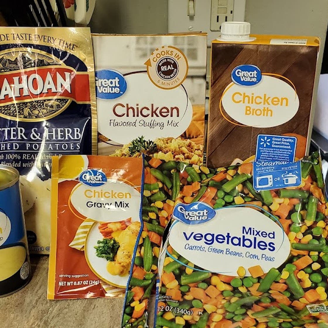 Chicken Stuffing Casserole - Total Cost $9.65