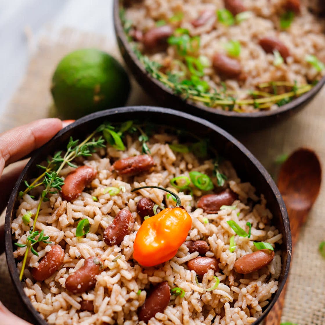 Vegan Jamaican Rice & Peas