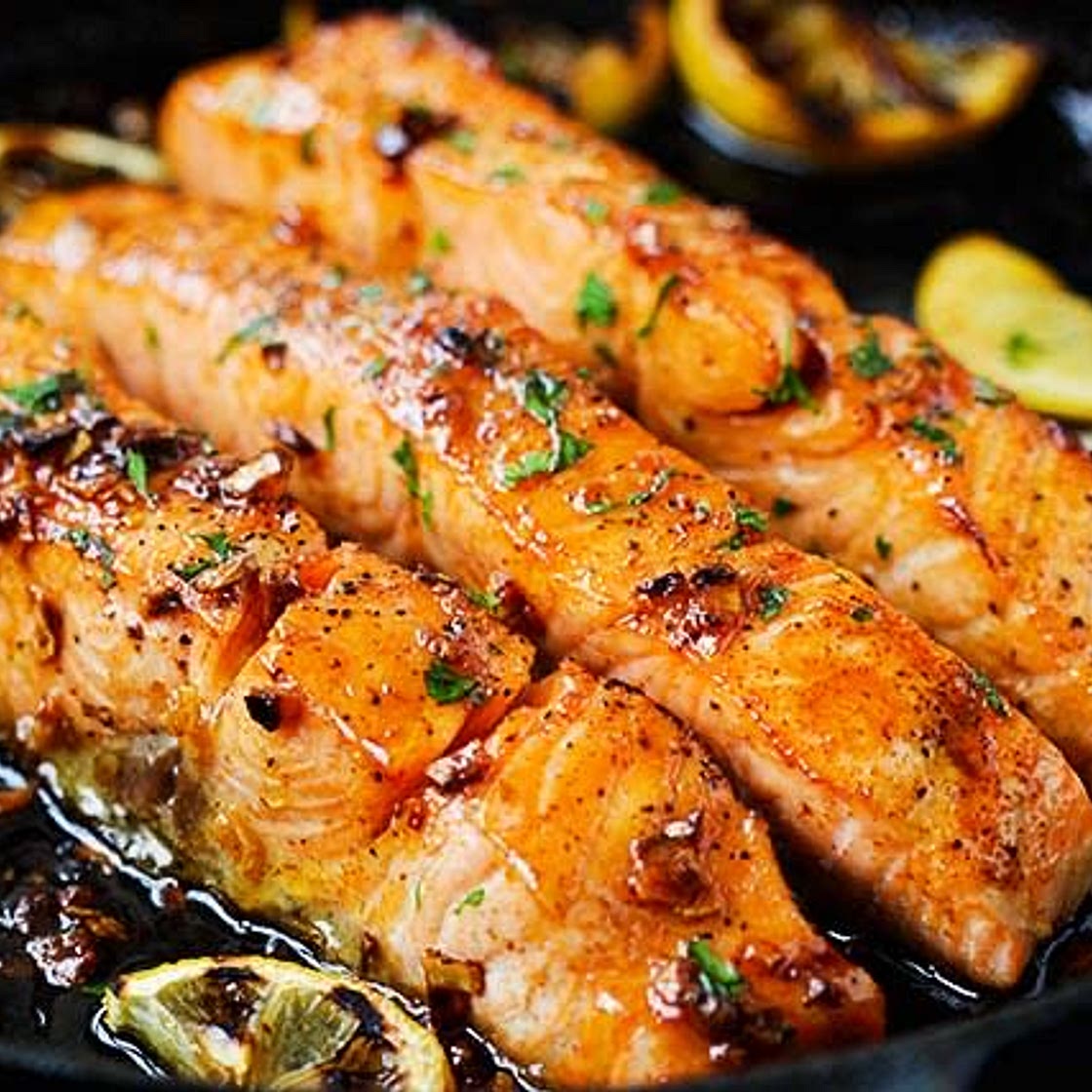 Honey Garlic Salmon