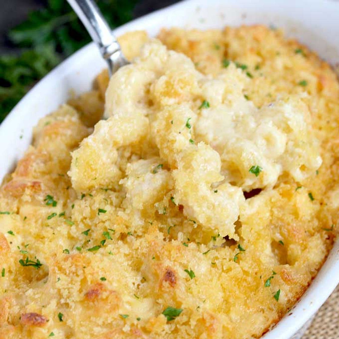 Homemade Baked Mac and Cheese