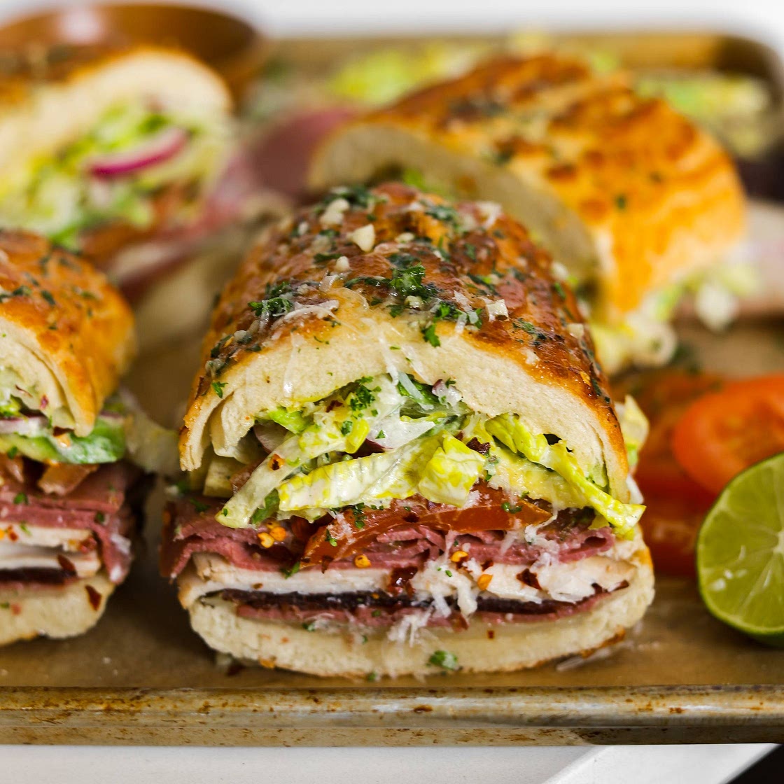 Grinder Salad Sandwich