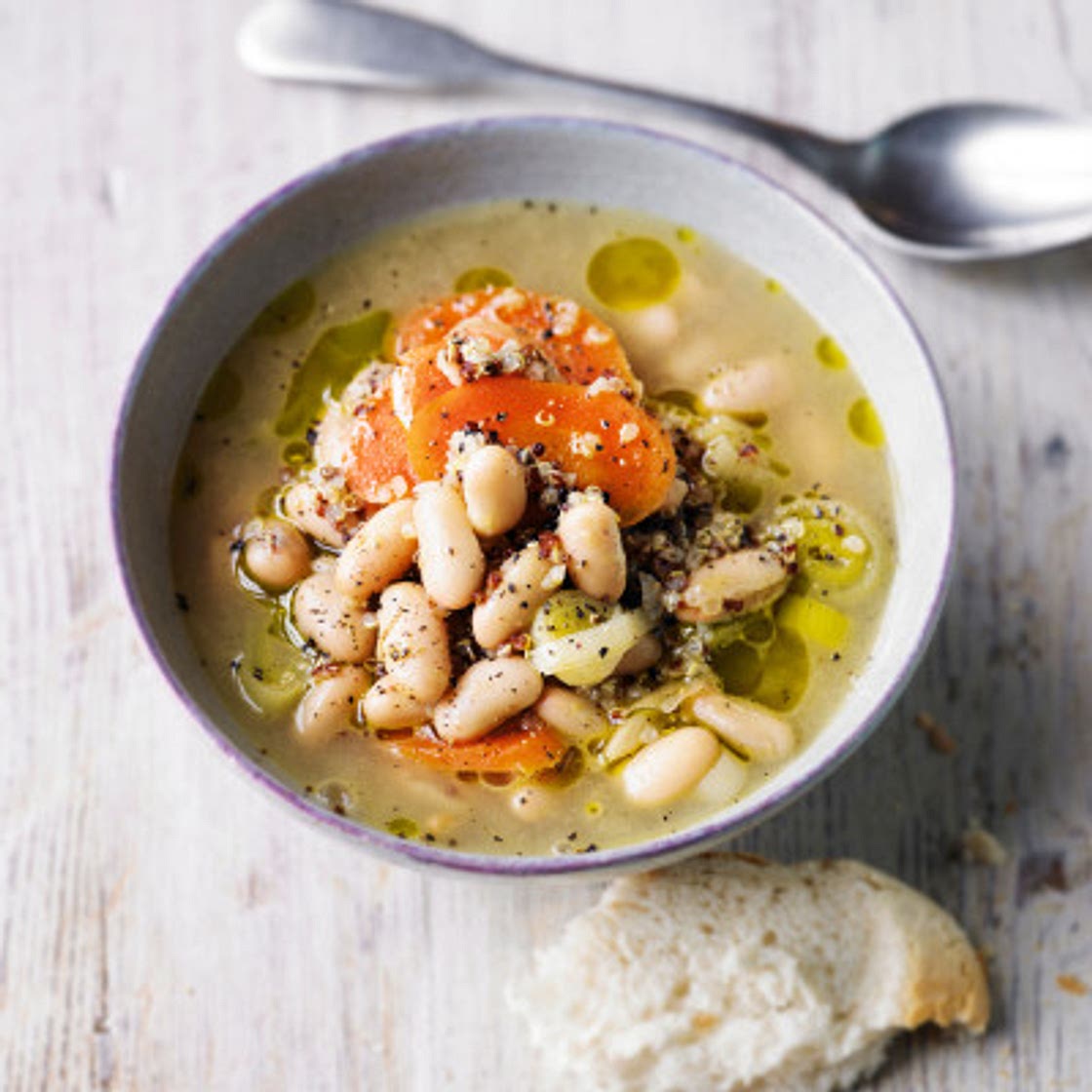 Vegetable quinoa soup