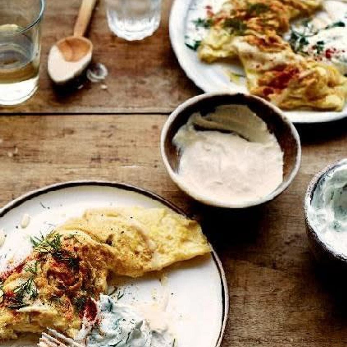 Tahini Omelet
