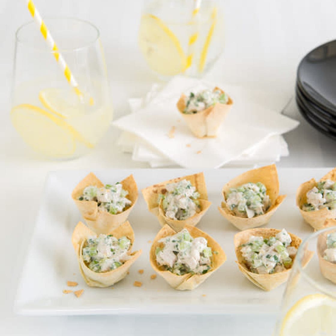Chicken & Herb Tarts