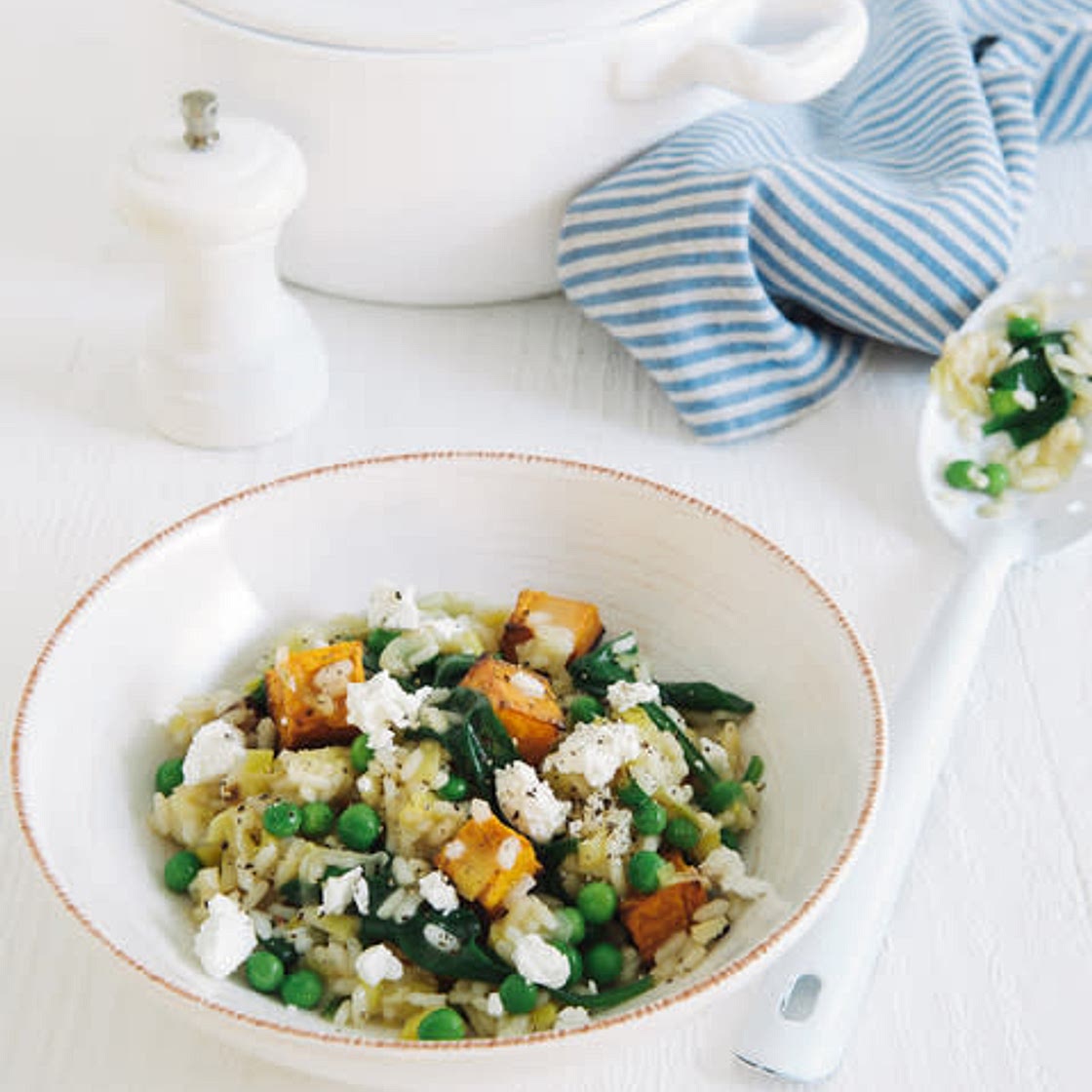 Pumpkin & Goat's Cheese Risotto