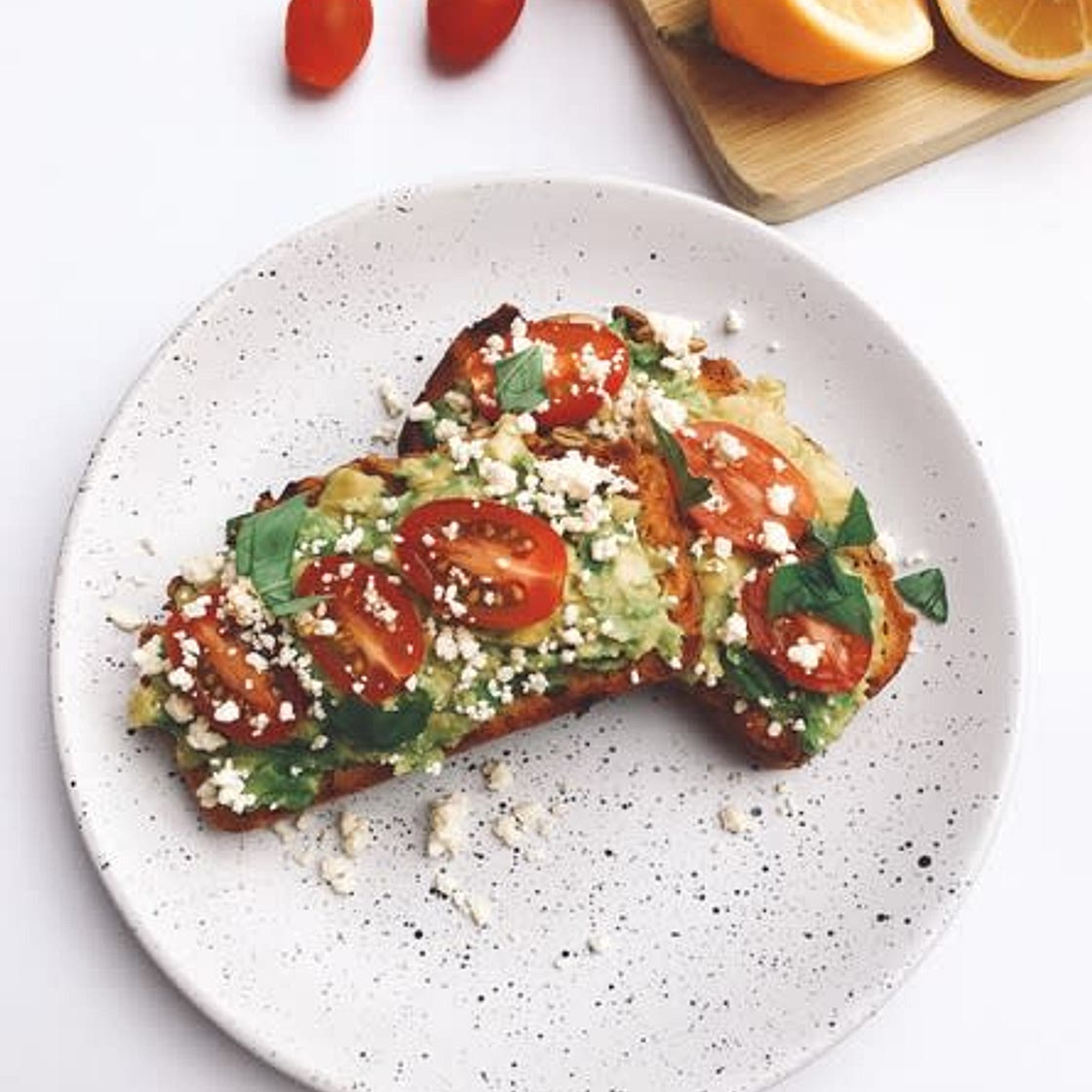 Smashed Avo Toast Topper