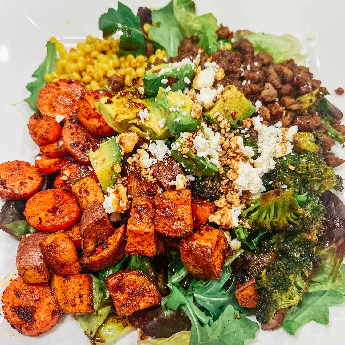 4 Ingredient Indian Inspired Salad Dressing 