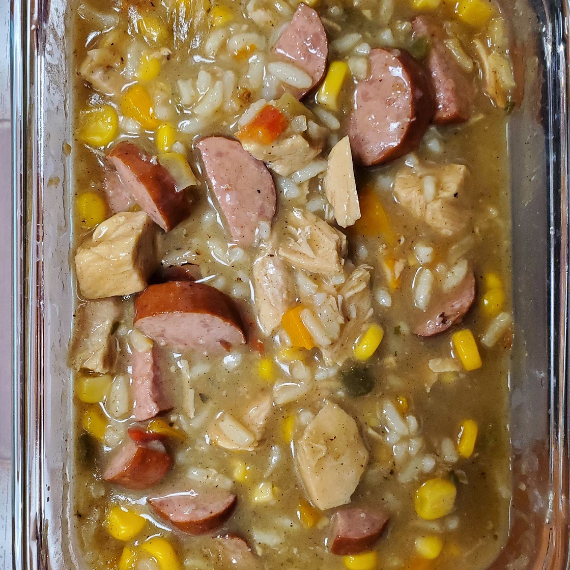 Chicken Breast and Turkey Sausage Gumbo