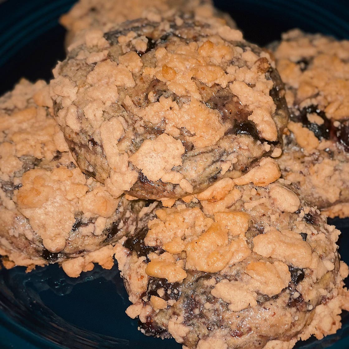 Blueberry muffin cookies -Crumbl copycat