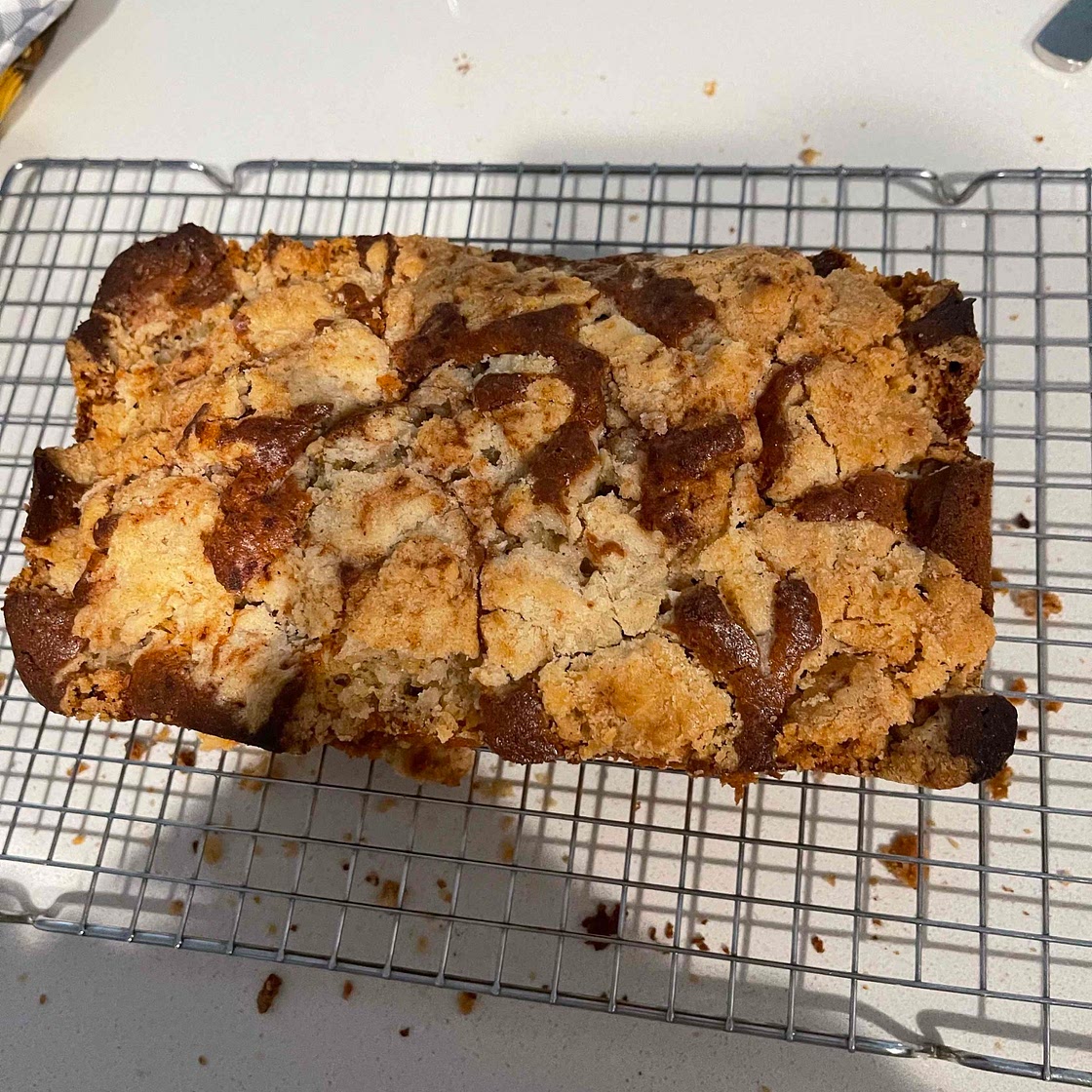Marilyn Sultar’s Fruity Eggnog Cake