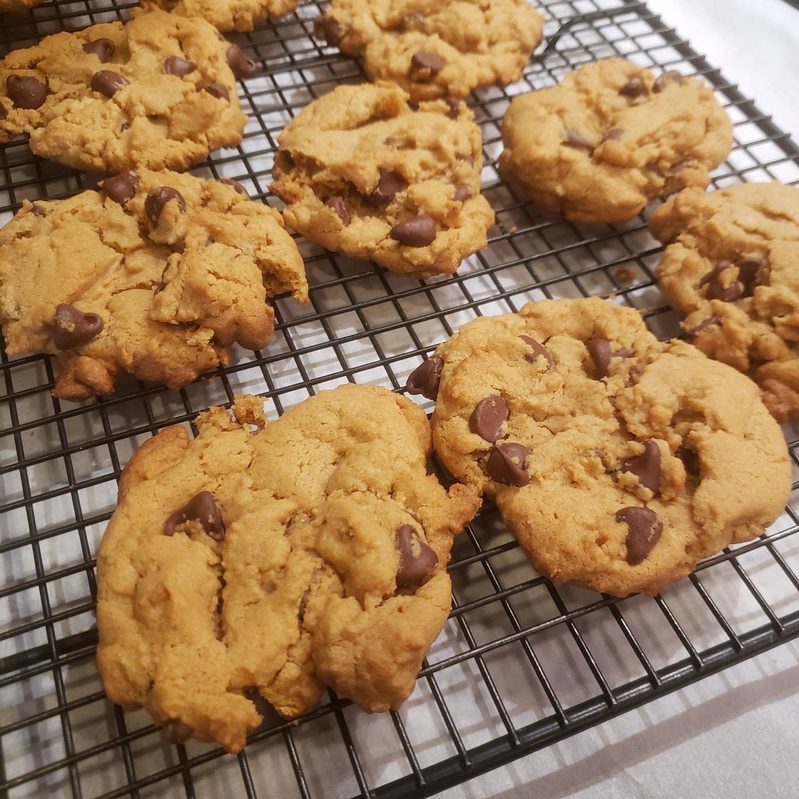Peanut Butter Chocolate Chip Cookies