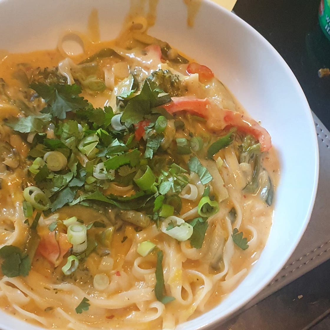 Thai Red Vegetable Noodle Laksa