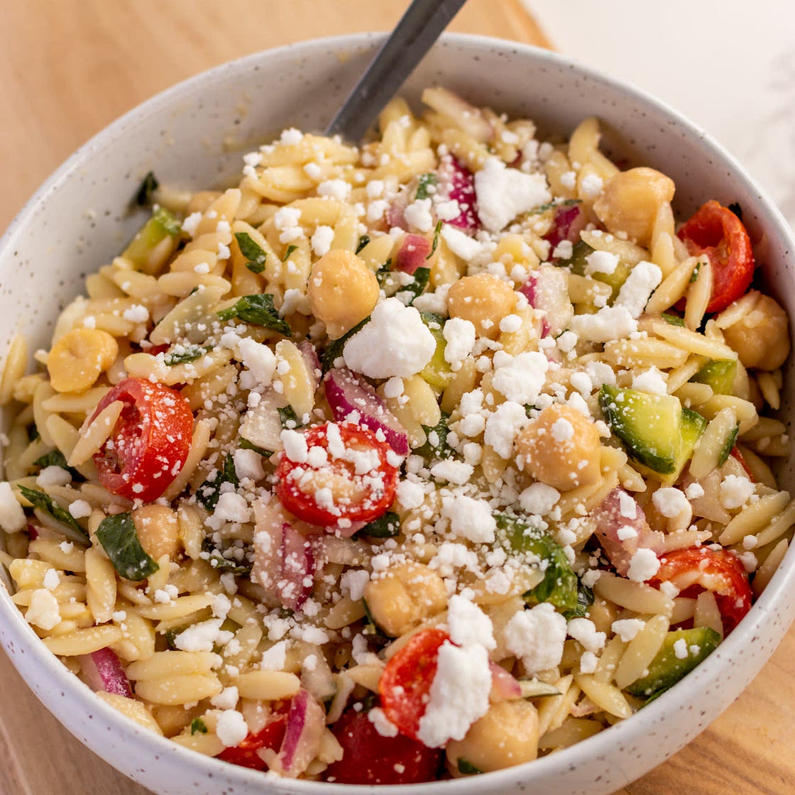Lemon Orzo Salad