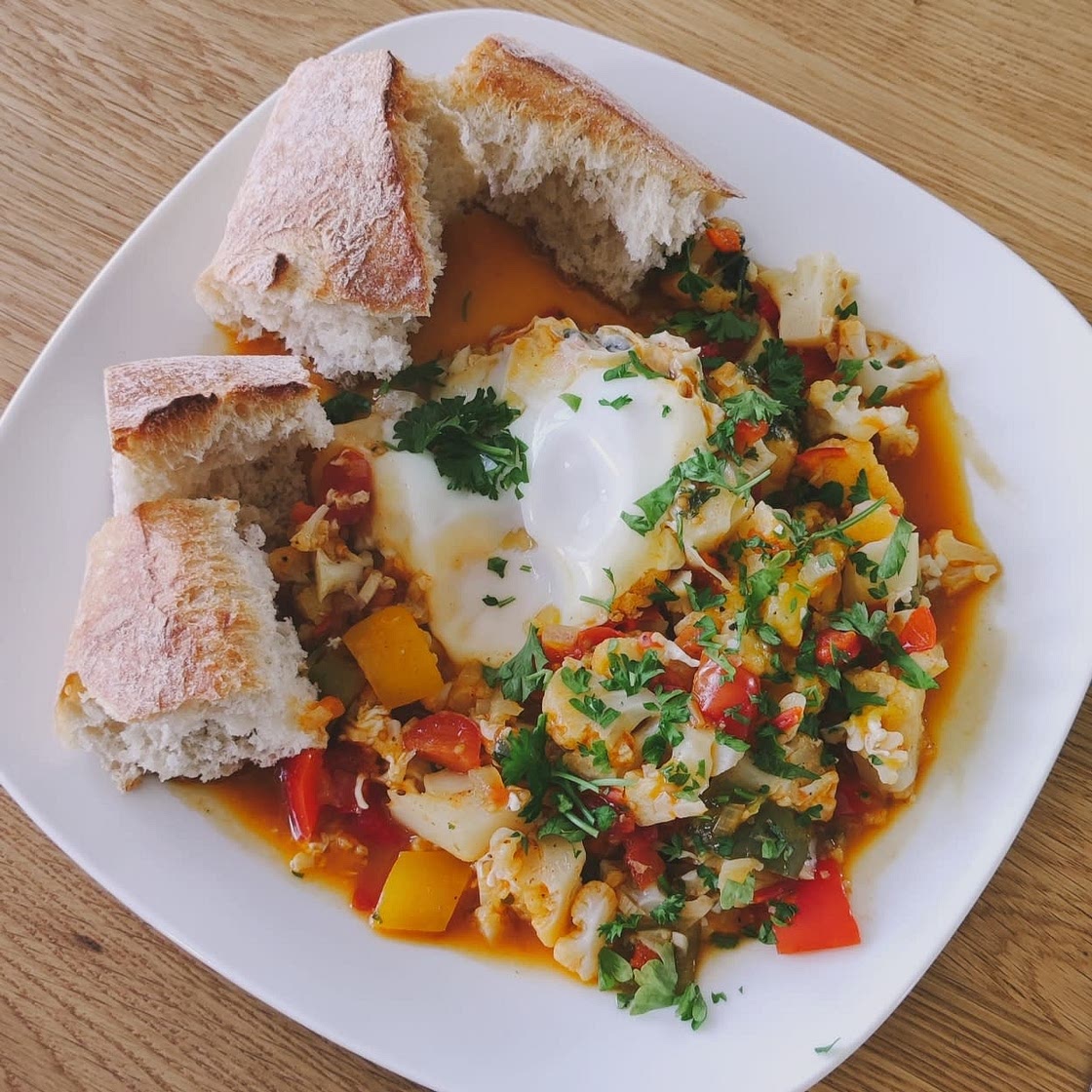 Blumenkohl-Shakshuka